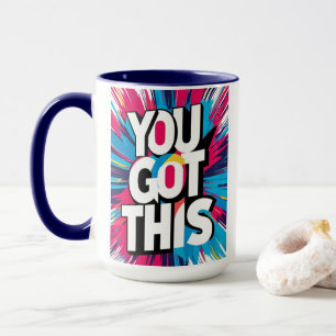 Inspiriert bleibe - Motivierend und aufwerbende De Tasse