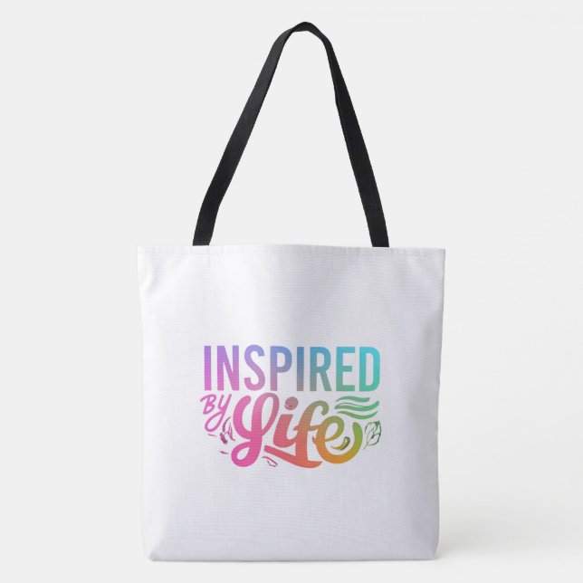 Inspiriert durch Leben - Schulterkrankung Tasche (Vorderseite)