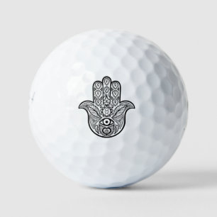 Inspiriert Hamsa Hand Golfball
