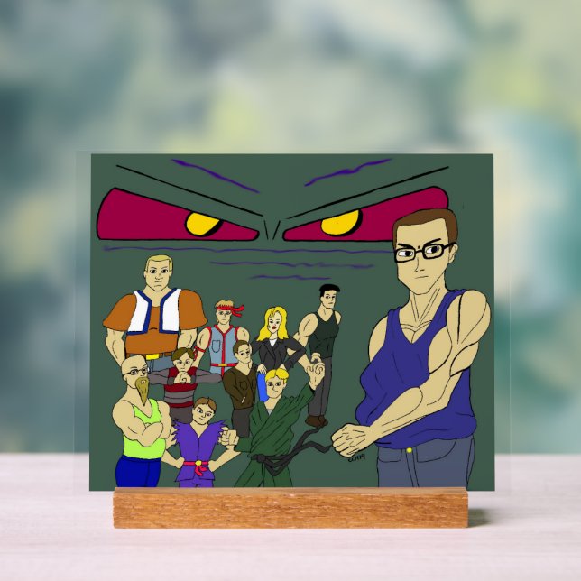 inspiriert Klassenkameraden Acrylschild (Neutral)