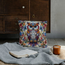 Inspiriert Owl gestanztes Glas