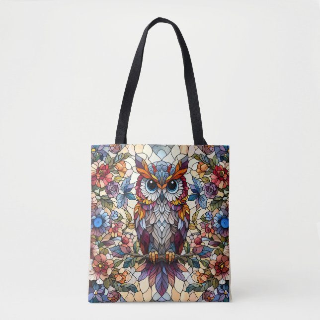 Inspiriert Owl gestanztes Glas Tasche (Vorderseite)