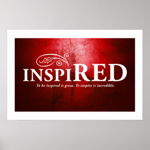 Inspiriert Poster