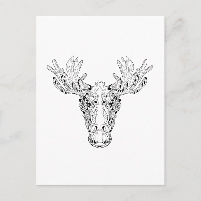 Inspiriert Postkarte (Vorderseite)