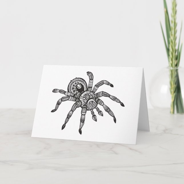 Inspiriert Spider Karte (Vorderseite)