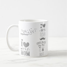 Inspiriert Textanzeige-Design Kaffeetasse