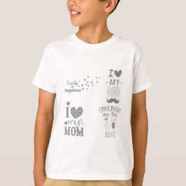 Inspiriert Textanzeige-Design T-Shirt
