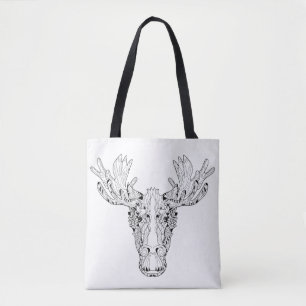 Inspiriert von einem Elch 2 Tasche