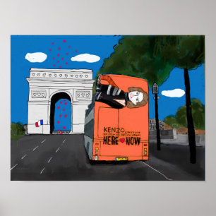 Inspiriert von KENZO Poster