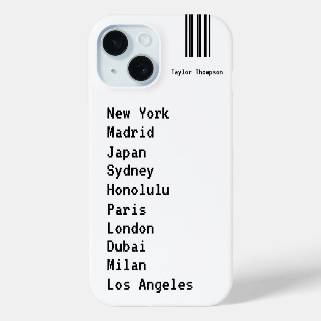 Inspiriert Wanderlust-Individualreisen Case-Mate iPhone Hülle (Rückseite)