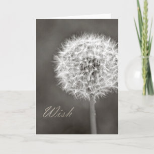 Inspiriert Wish Dandelion Karte