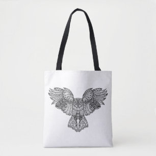 Inspirierte Adler-Eule 2 Tasche