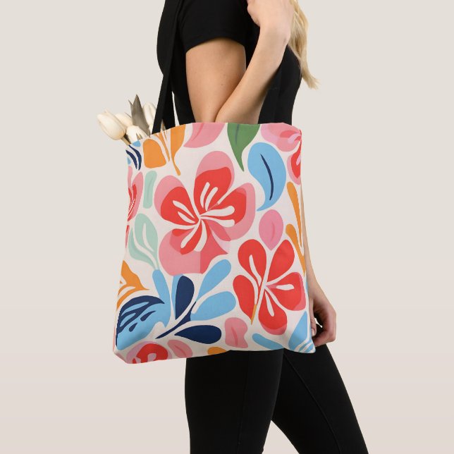 Inspirierte Blüten Tasche (Von Nahem)