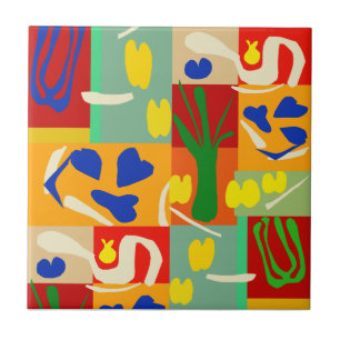 Inspirierte Collage Tile Fliese