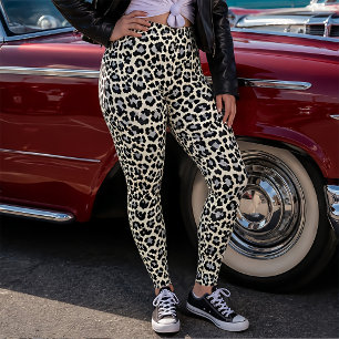 inspirierte Druckpunk Retro aus den 1980er Jahren Leggings