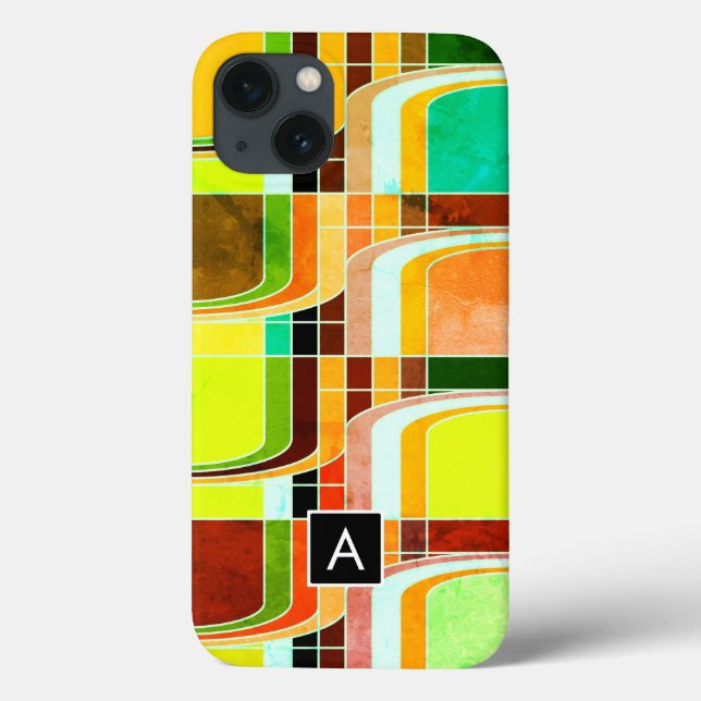 Inspirierte Funky Retro Case-Mate iPhone Hülle (Rückseite)