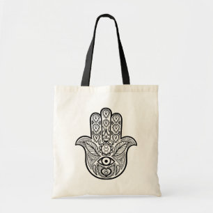 Inspirierte Hamsa Hand Tragetasche