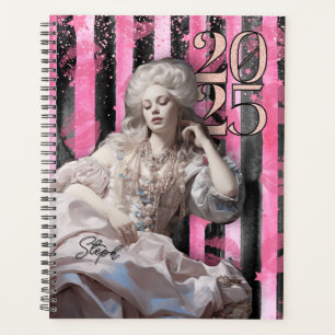 Inspirierte Hot Pink Marie Antoinette Planer