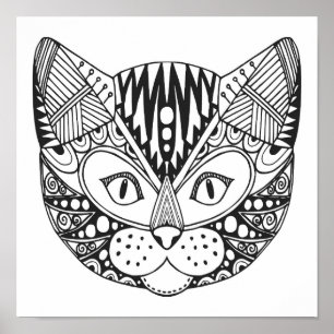 Inspirierte Katze 2 Poster