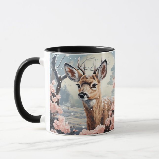Inspirierte Kleidung, Retro-Weihnachten Tasse (Links)