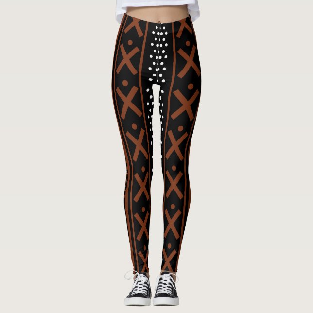 Inspirierte Leggings aus Afrika (Vorderseite)