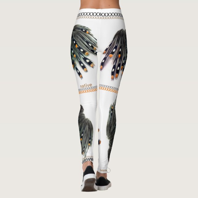 Inspirierte Leggings des südwestlichen/gebürtigen (Rückseite)