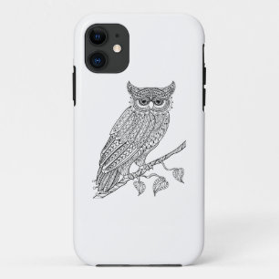 Inspirierte magische Eule, die auf Niederlassung Case-Mate iPhone Hülle