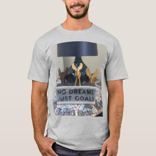 Inspirierte Rentierträume: Ein motivierender Feier T-Shirt