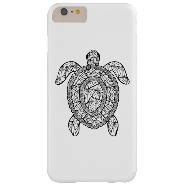 Inspirierte Schildkröte Case-Mate iPhone Hülle (Rückseite)