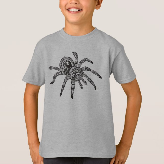 Inspirierte Spinne T-Shirt (Vorderseite)