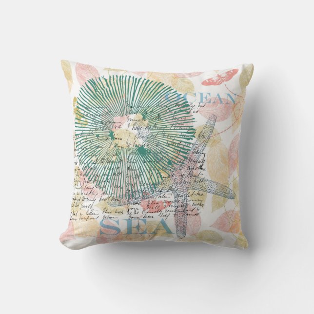 Inspirierte Starfish Kissen (Vorderseite)