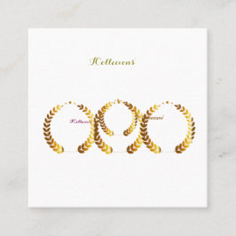 Inspirierte Visitenkarte