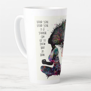 Inspirierte Woman Spirituelle Gem Latte Tasse