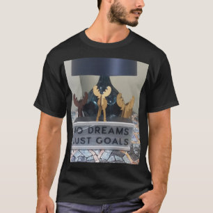 Inspirierte Ziele Kein Rentier Phantastisches Träu T-Shirt