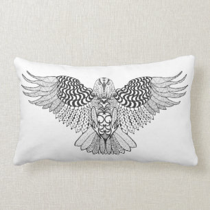 Inspirierter Adler 2 Lendenkissen