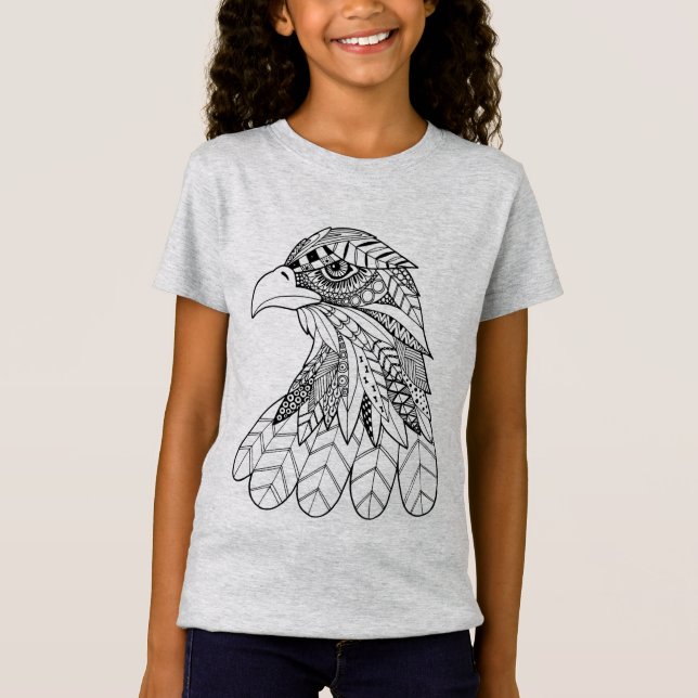 Inspirierter Adler T-Shirt (Vorderseite)