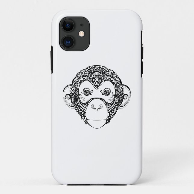 Inspirierter Affe-Entwurf Case-Mate iPhone Hülle (Rückseite)