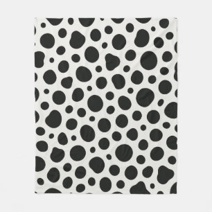 Inspirierter Dalmatiner Fleecedecke