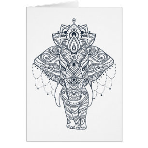 Inspirierter Elefant