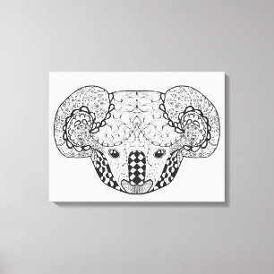 Inspirierter Koala-Bär 6 Leinwanddruck