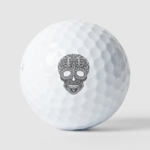 Inspirierter menschlicher Schädel Golfball