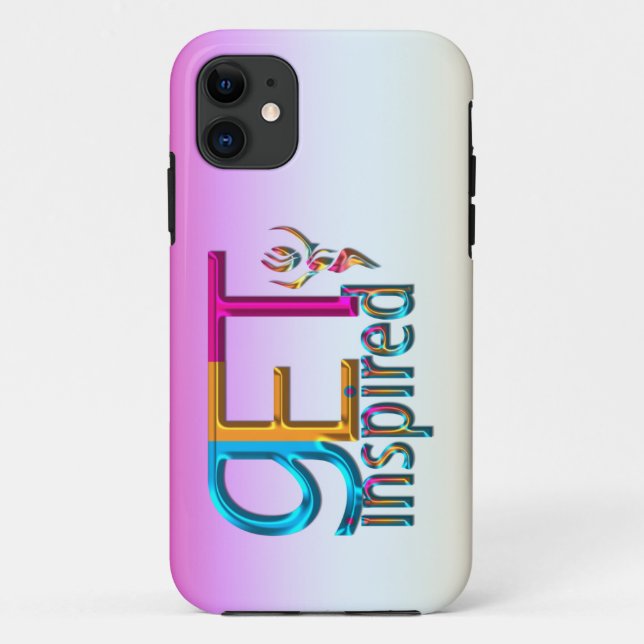 Inspirierter ~ Neon Case-Mate iPhone Hülle (Rückseite)