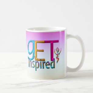 Inspirierter ~ Neon Kaffeetasse