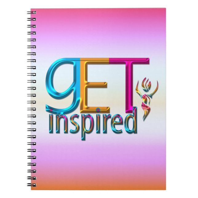 Inspirierter ~ Neon Notizblock (Vorderseite)