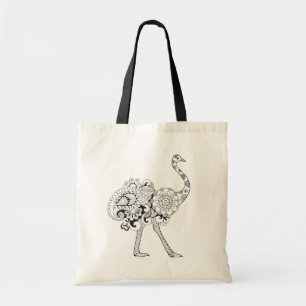 Inspirierter Ostrich Tragetasche