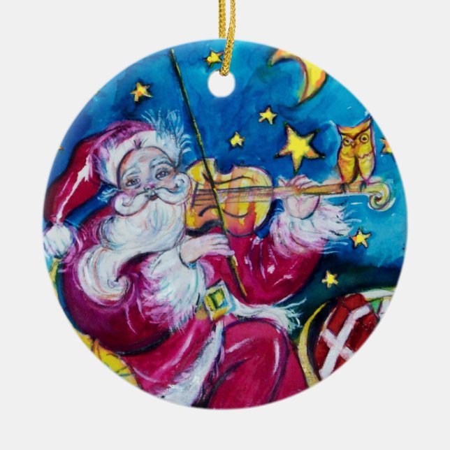 INSPIRIERTER roter karminroter Edelstein-Stein Keramikornament (Vorne)