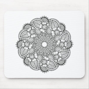 Inspirierter runder Entwurf Mousepad