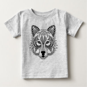 Inspirierter Wolf Baby T-shirt
