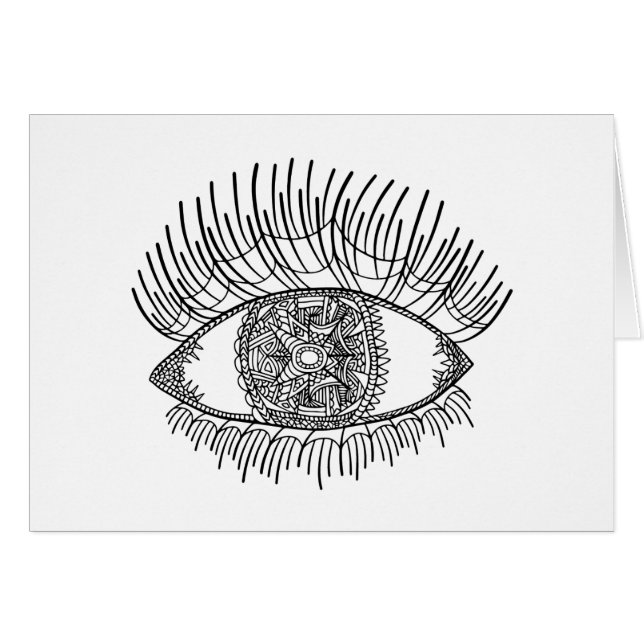 Inspiriertes Auge (Vorderseite (Horizontal))