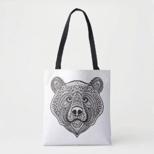 Inspiriertes Bärn-Gesicht 2 Tasche
